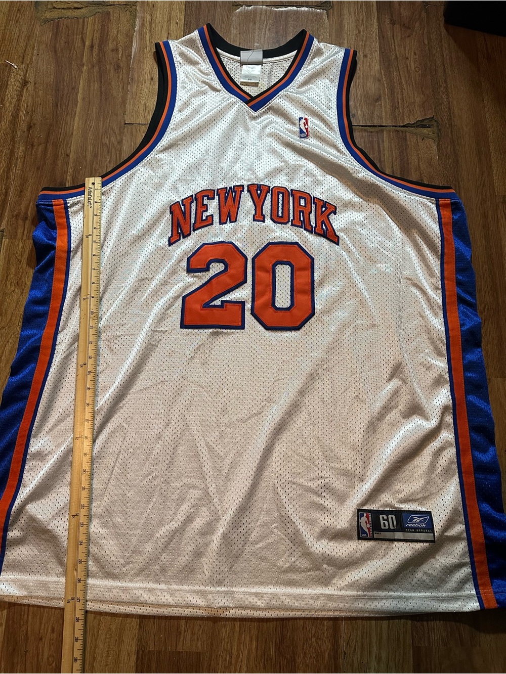 Reebok New York Knicks NBA Jersey Size 60 3XL-4XL